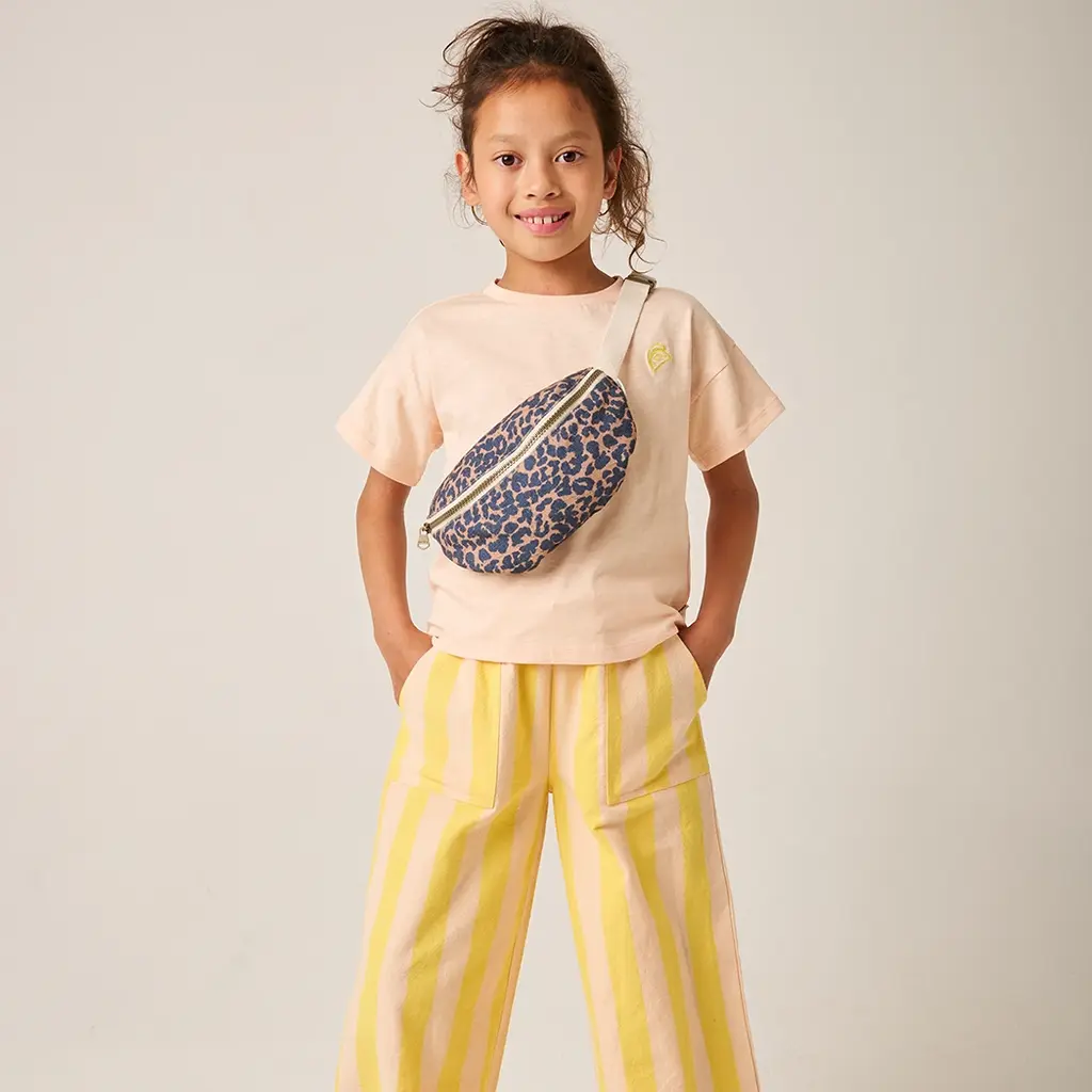 T-shirt Lemons backprint (pale peach)