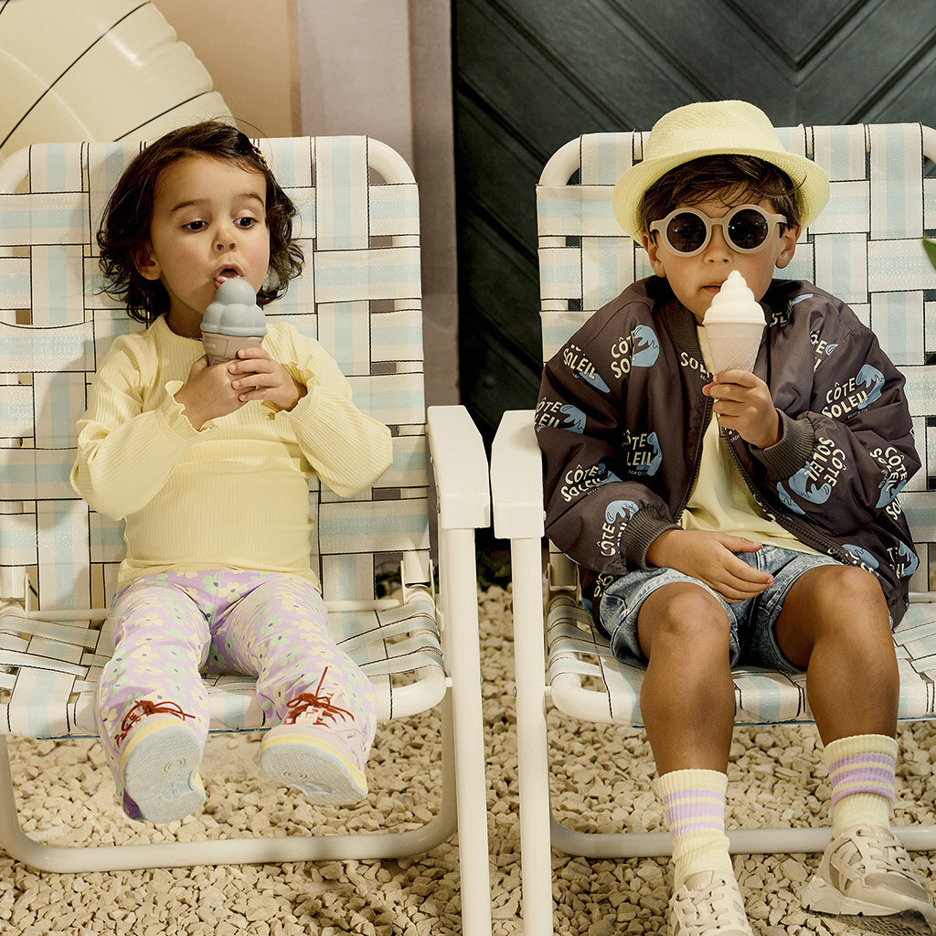 Longsleeve tricot rib Eliana (silly citron)