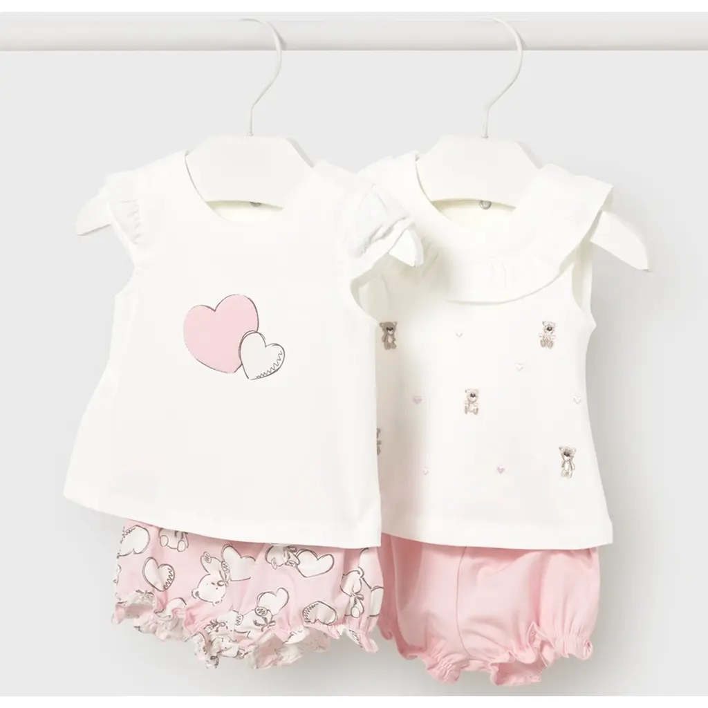 Vierdelig setje (baby rose)