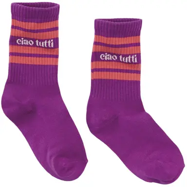 Sokken Mina (foxy violet)