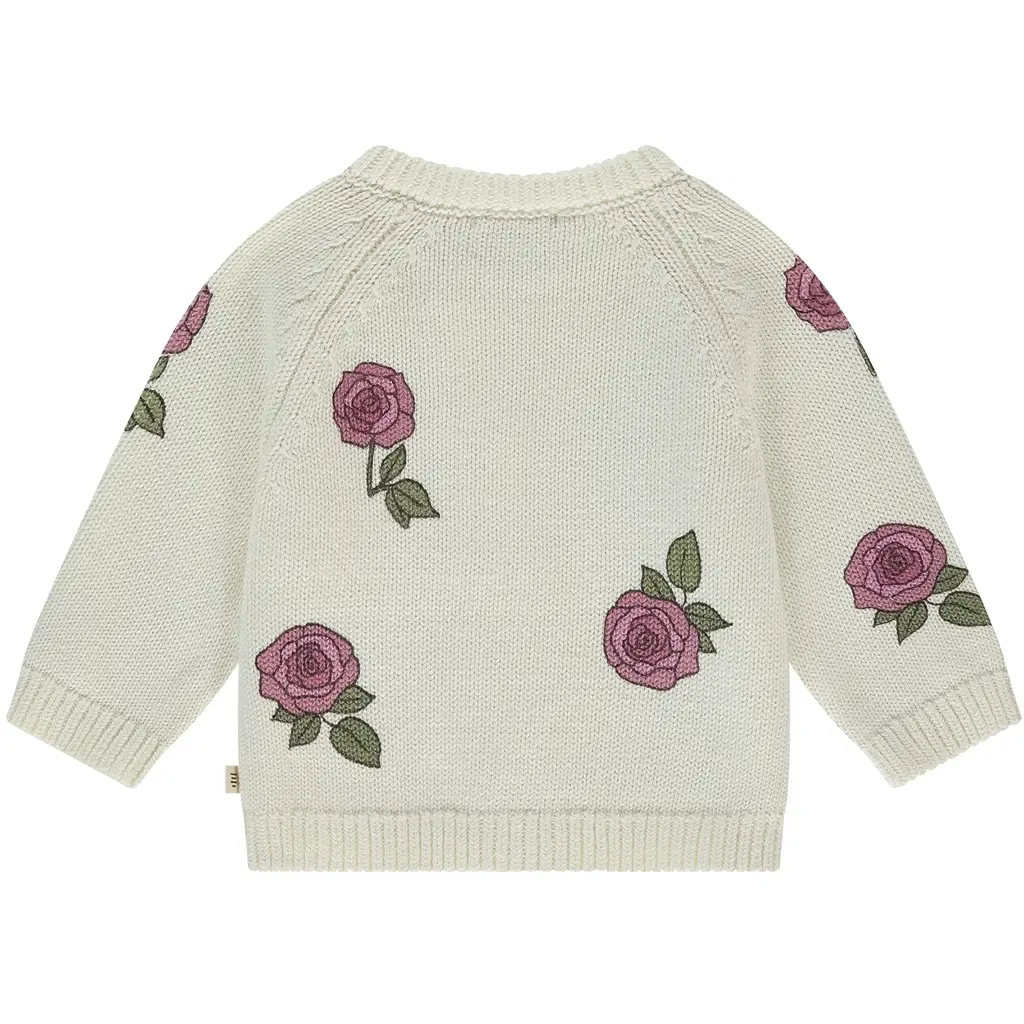 Gebreid vestje (ecru)