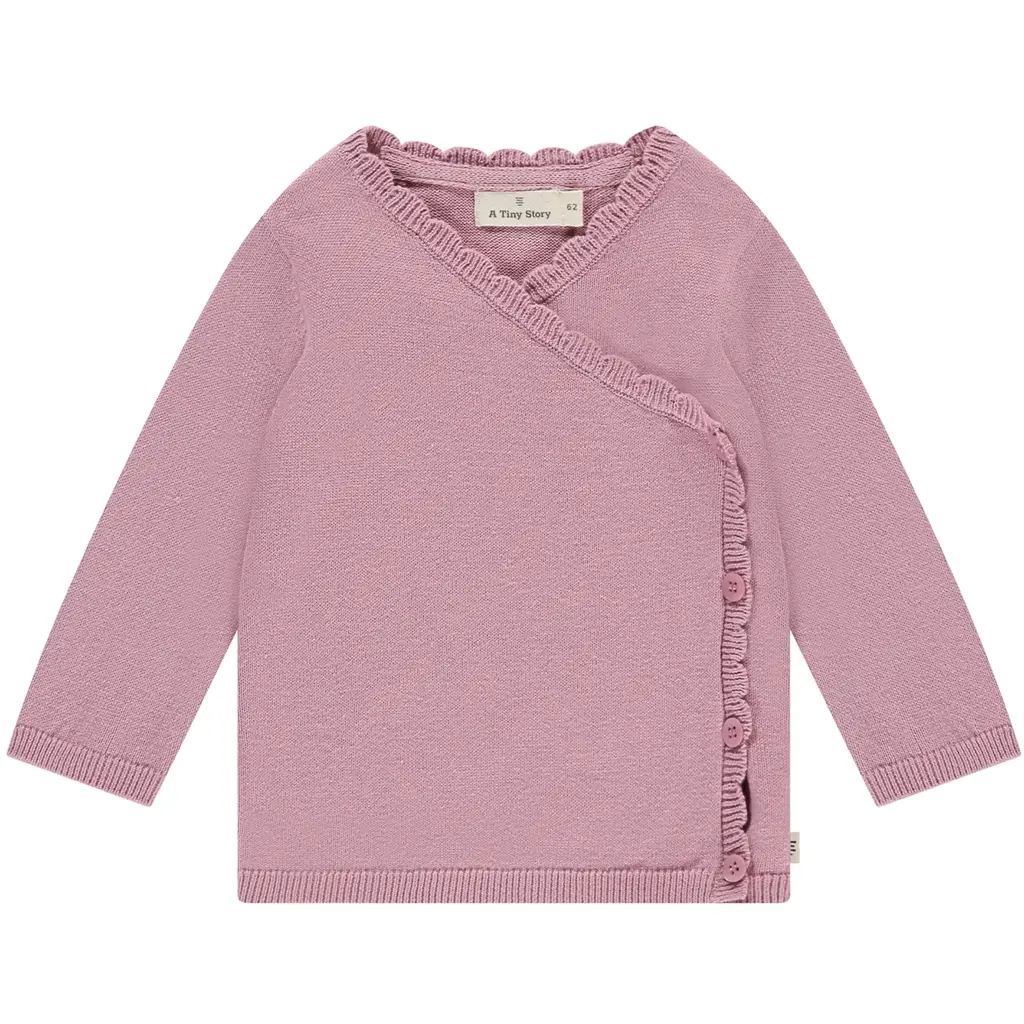 Overslag shirtje (rouge)