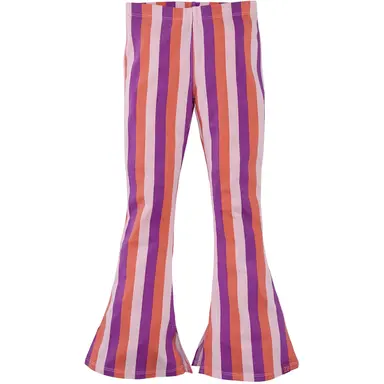 Broek strepen FLARED Jannat (rocky rose)