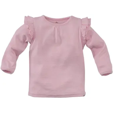 Longsleeve rouche pointelle Masal (rocky rose)