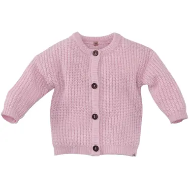 Gebreid vestje Roza (rocky rose)