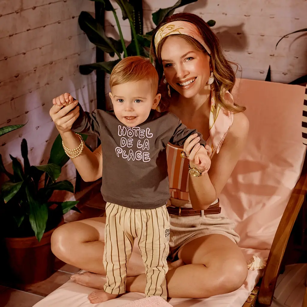 Truitje sweat print Riff (after dark)