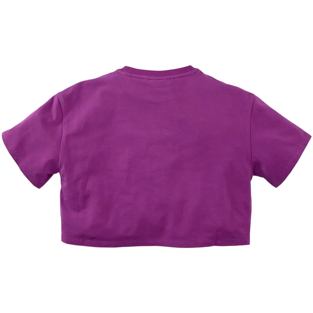 T-shirt CROPPED Chelsey (foxy violet)