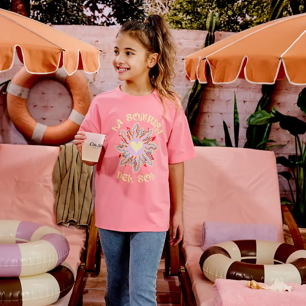 T-shirt OVERSIZED Novy (summer punch)