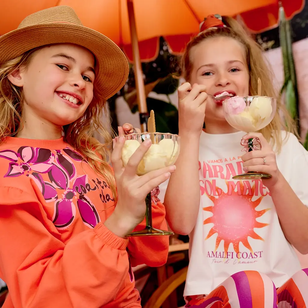 Trui sweat Zumra (living coral)