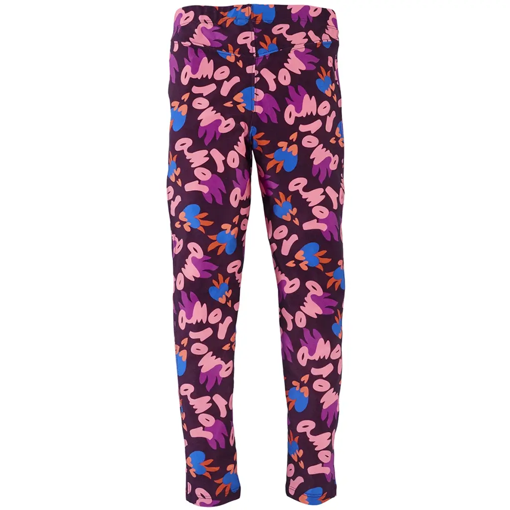 Broek/legging SHINY Mijs (port royale)