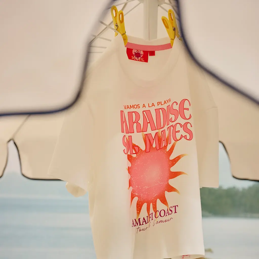 T-shirt BOXY Valentina (soft pearl)