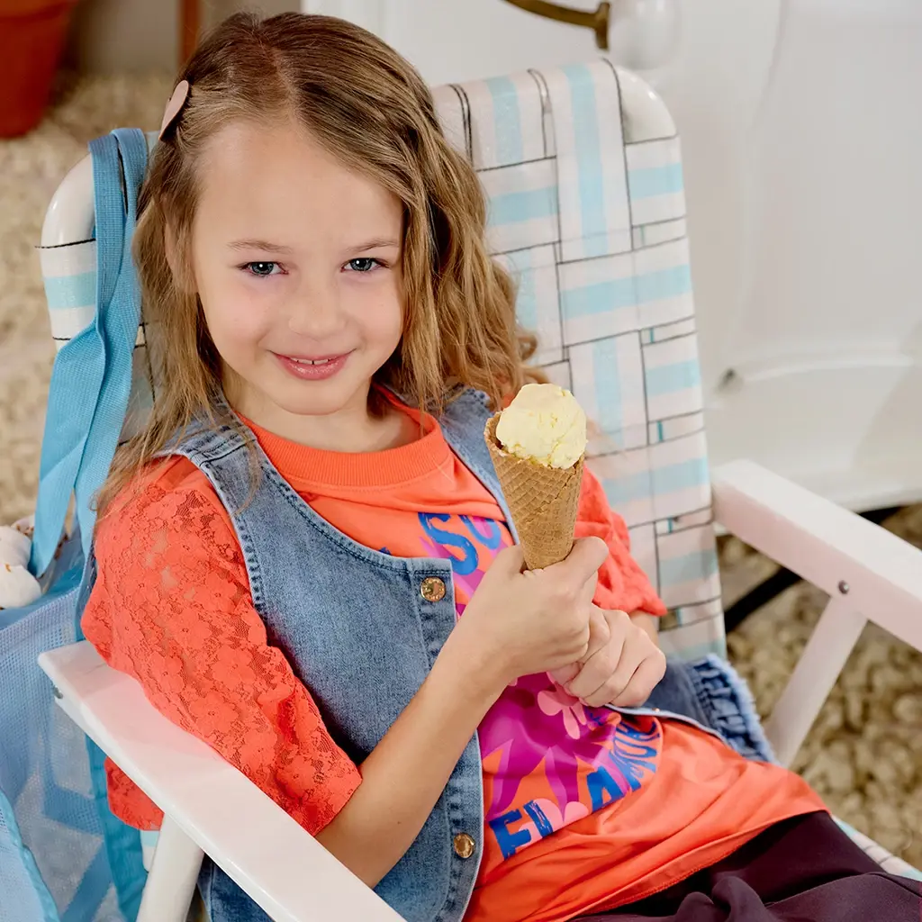 T-shirt OVERSIZED Davina (living coral)