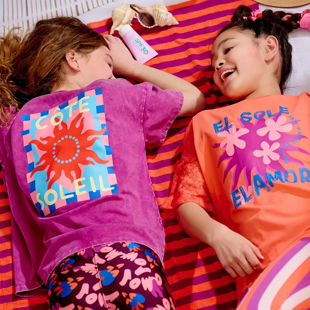 T-shirt OVERSIZED Davina (living coral)