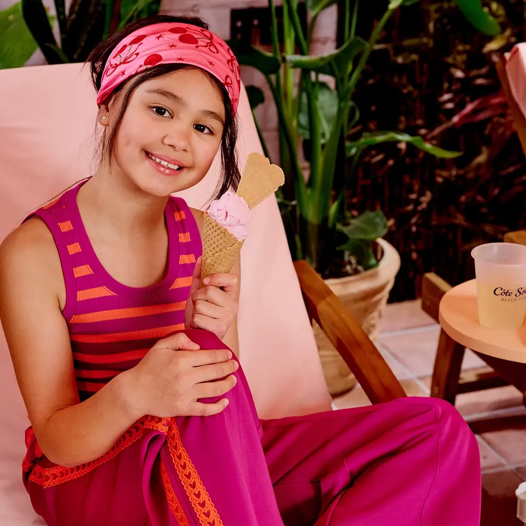 Broek WIDE LEG Zuzanna (foxy violet)