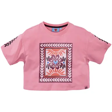 T-shirt BOXY Anissa (summer punch)