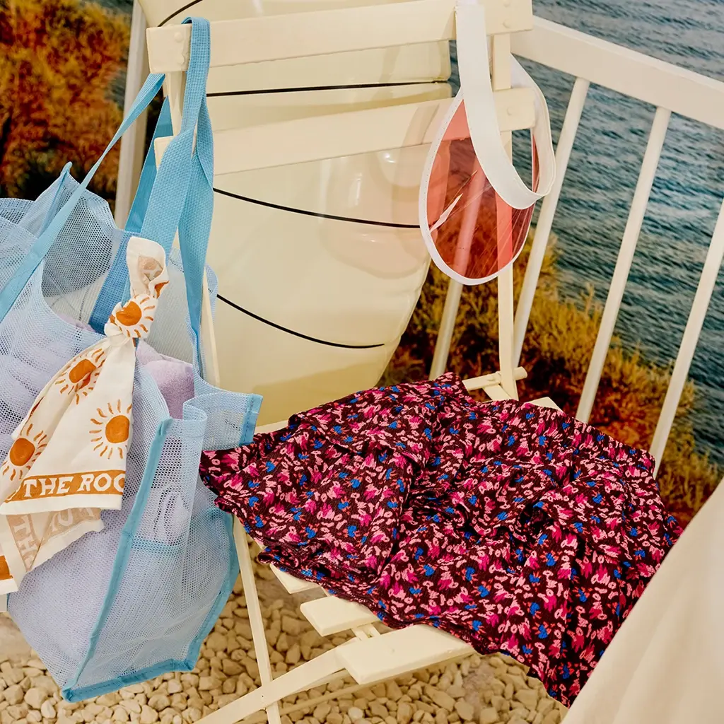 Rokje crincle rouche Jacky (port royale)