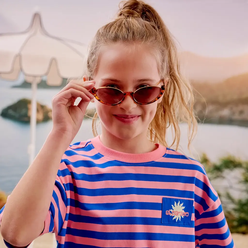 T-shirt BOXY Marijn (summer punch)