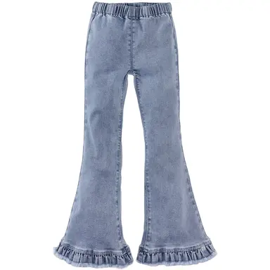 RESERVERING - Spijkerbroek FLARED Nuria (blue denim)