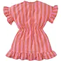 Z8 Zomerjurk strepen Fiep (living coral)
