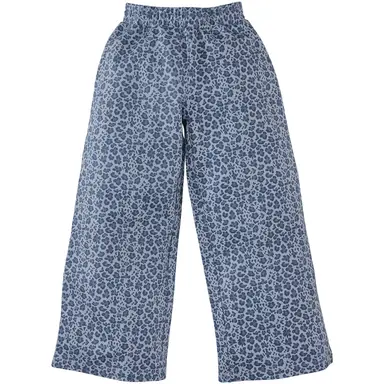 Broek panter WIDE LEG Selin (dusty blue)