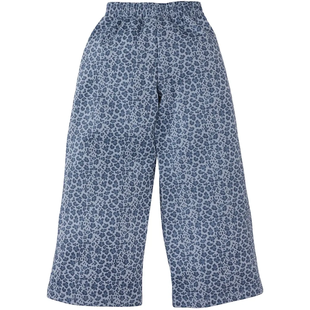 Broek panter WIDE LEG Selin (dusty blue)