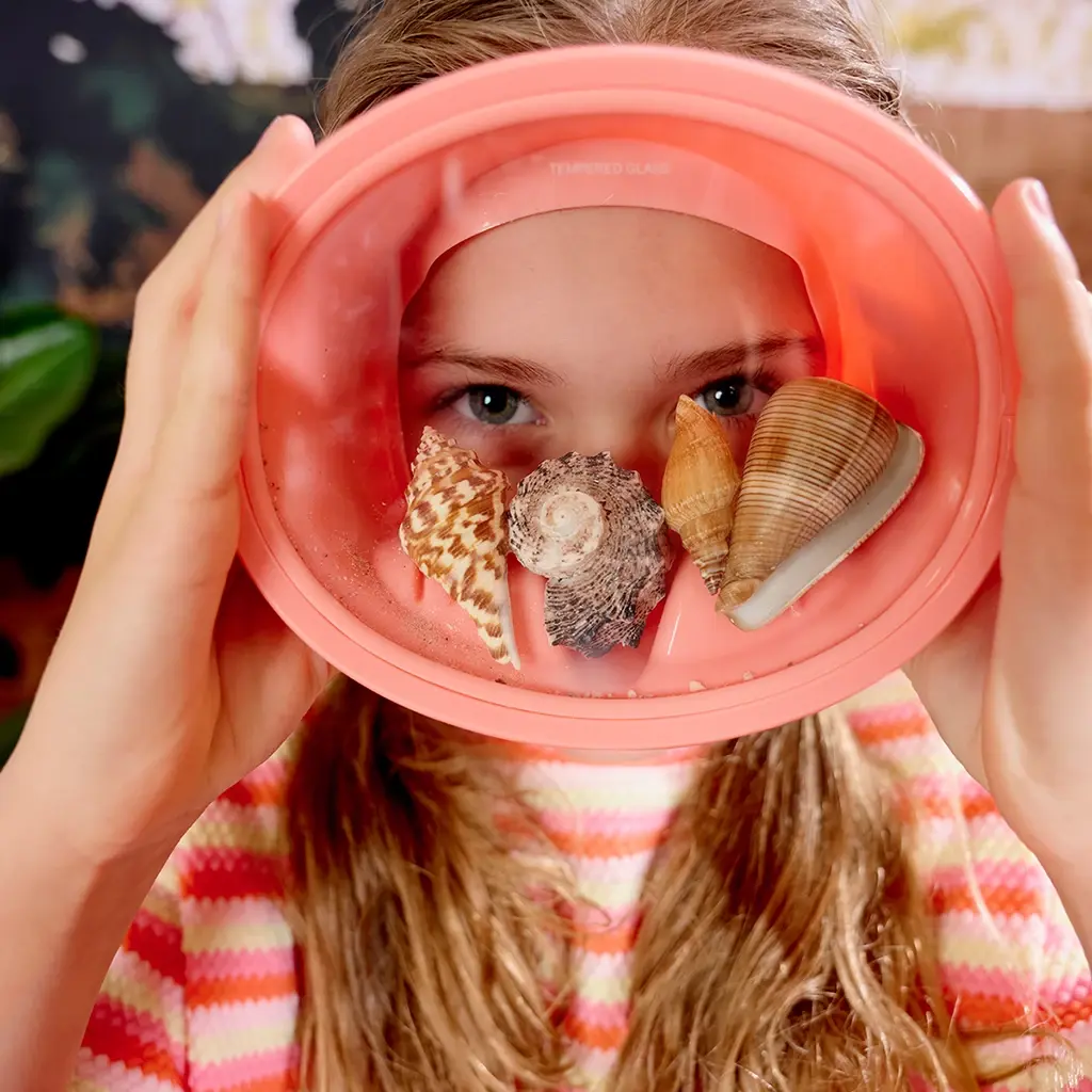 T-shirt structuur Gaia (lovely lemon)