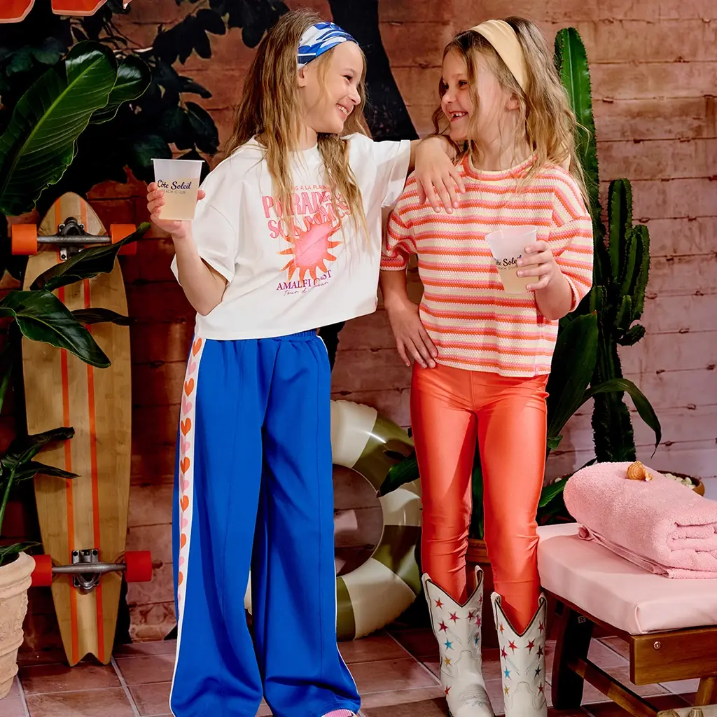 Broek/legging SHINY Fenne (living coral)