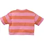 Z8 T-shirt strepen BOXY Elien (sizzling orange)