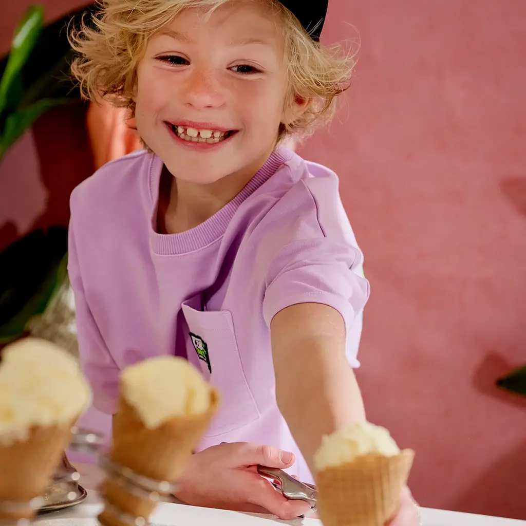 T-shirt garment dye Mica (comfy cosmic)