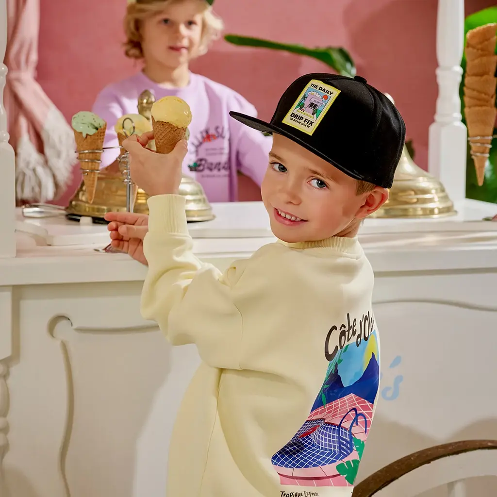 Trui sweat Xavi (silly citron)