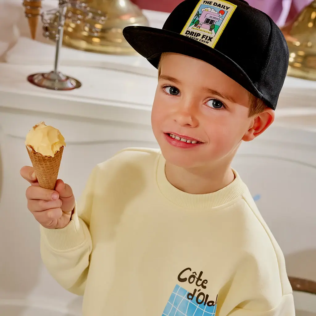 Trui sweat Xavi (silly citron)