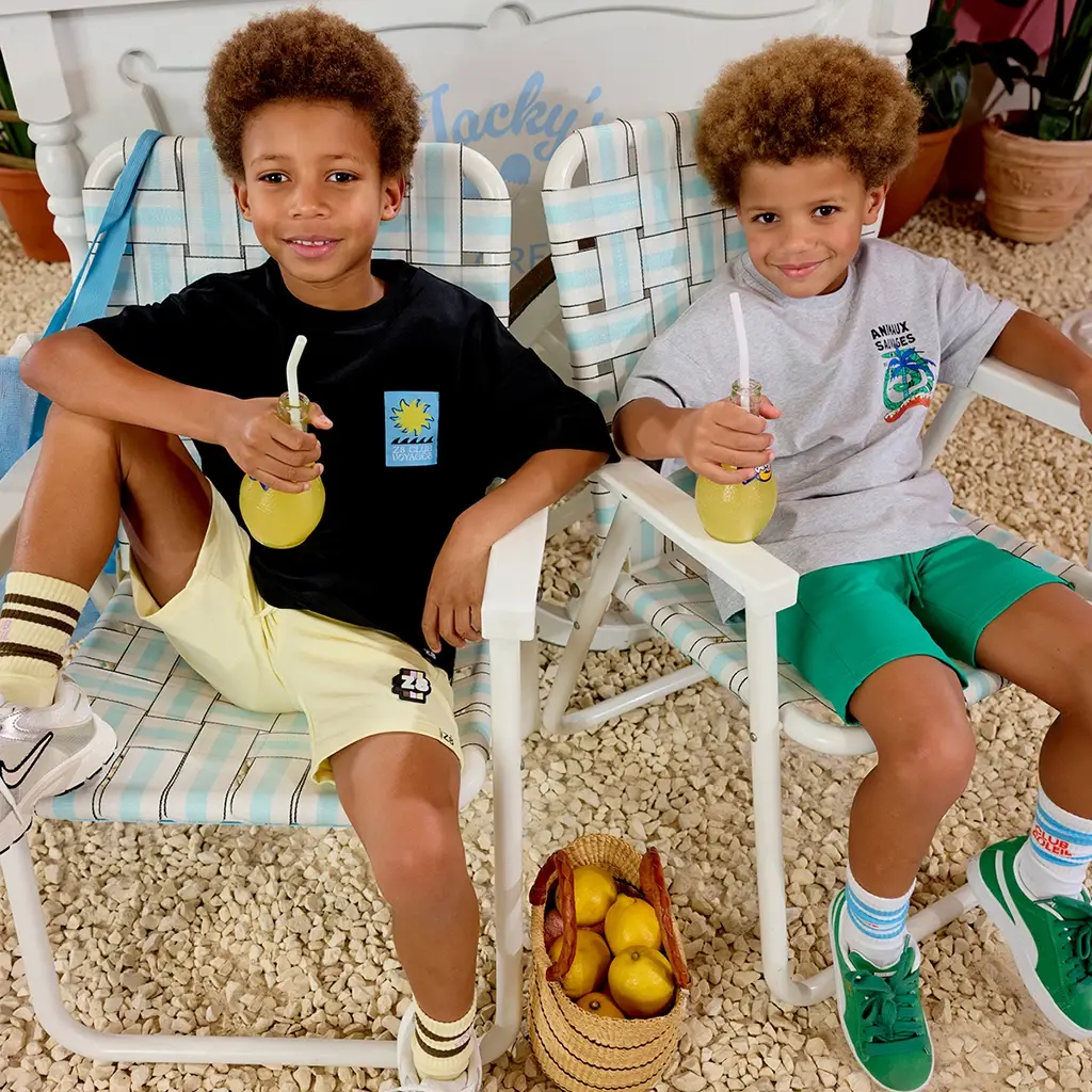 Korte broek sweat Louka (silly citron)