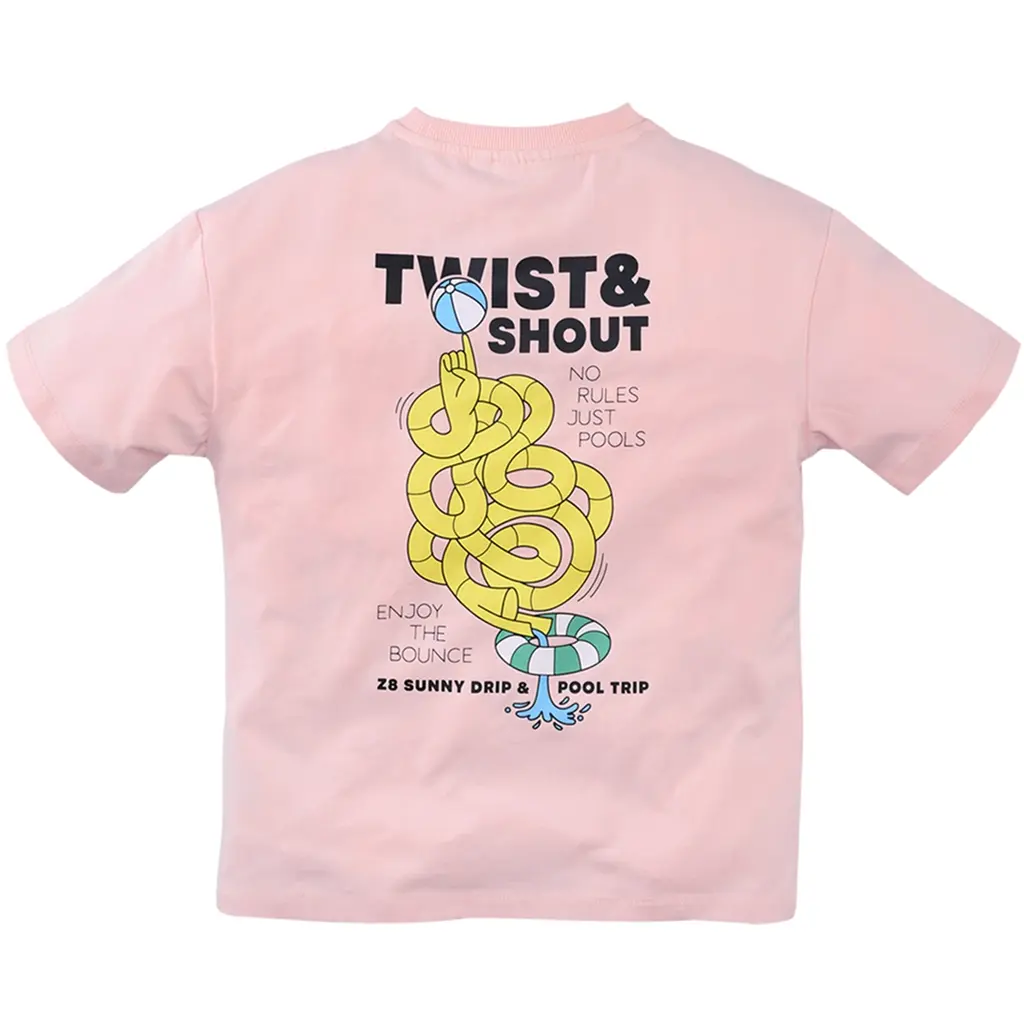 T-shirt heavy jersey Nikoz (rocky rose)