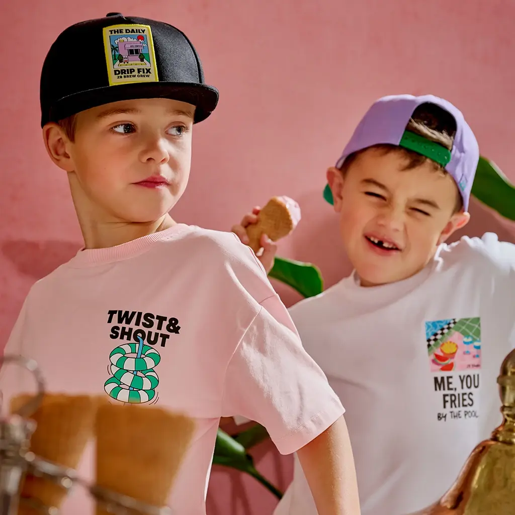 T-shirt heavy jersey Nikoz (rocky rose)