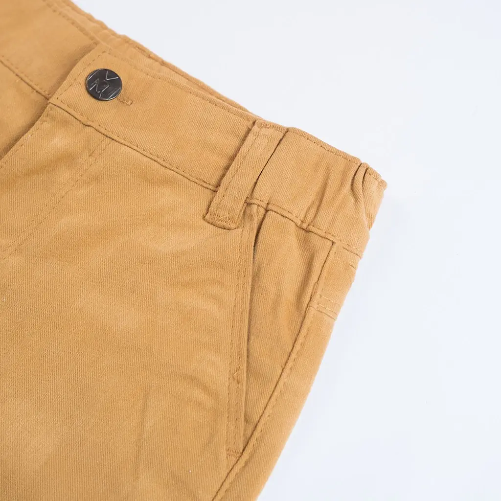 Korte broek check (beige)