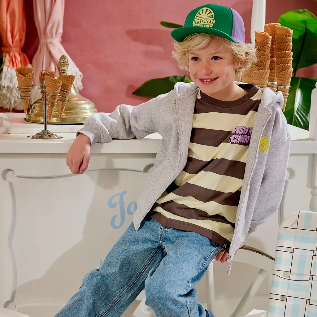 Vest heavy jersey Sem (grey melange)