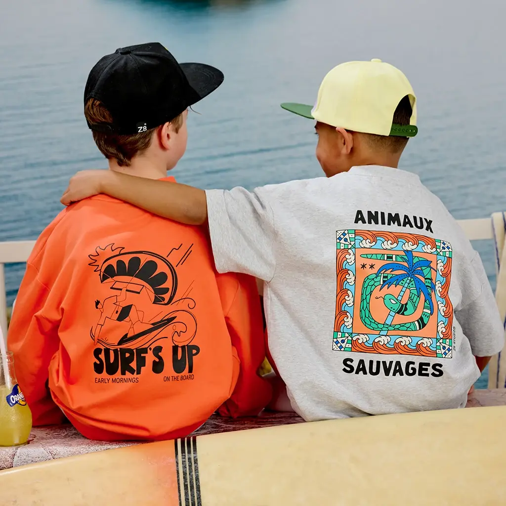 Trui sweat Souf (sizzling orange)