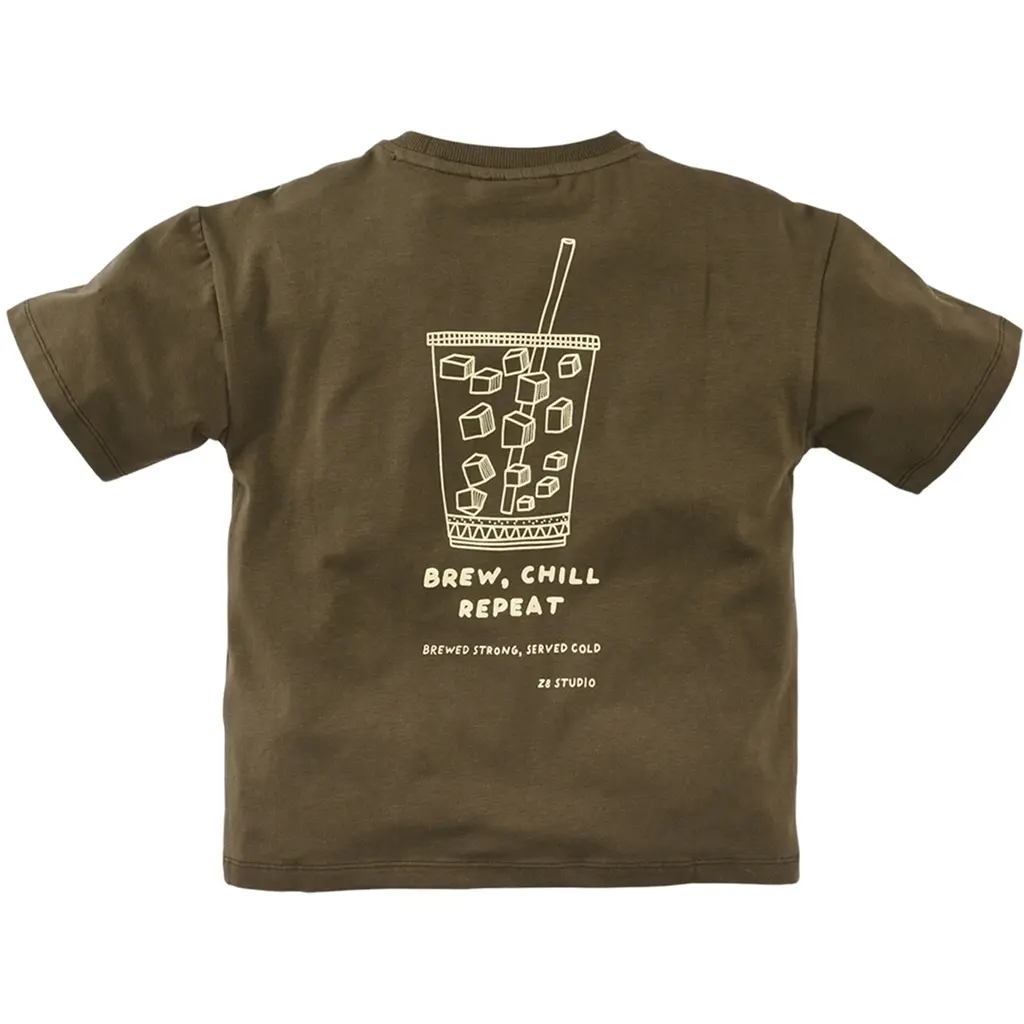 T-shirt Lenox (golden moss)