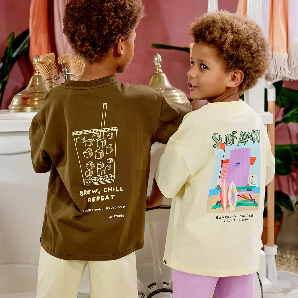 T-shirt Lenox (golden moss)