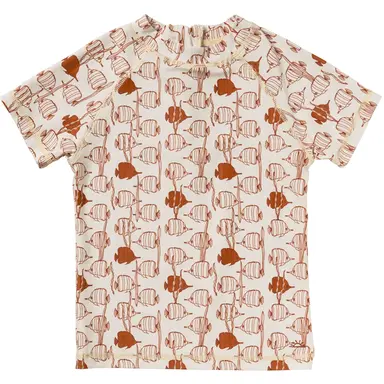 Zwemshirt Fishy (white swan)