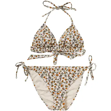 MOEDER bikini Pomme Flower (white swan)