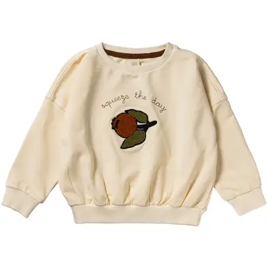 Trui Pommegranate oversized (shortbread)