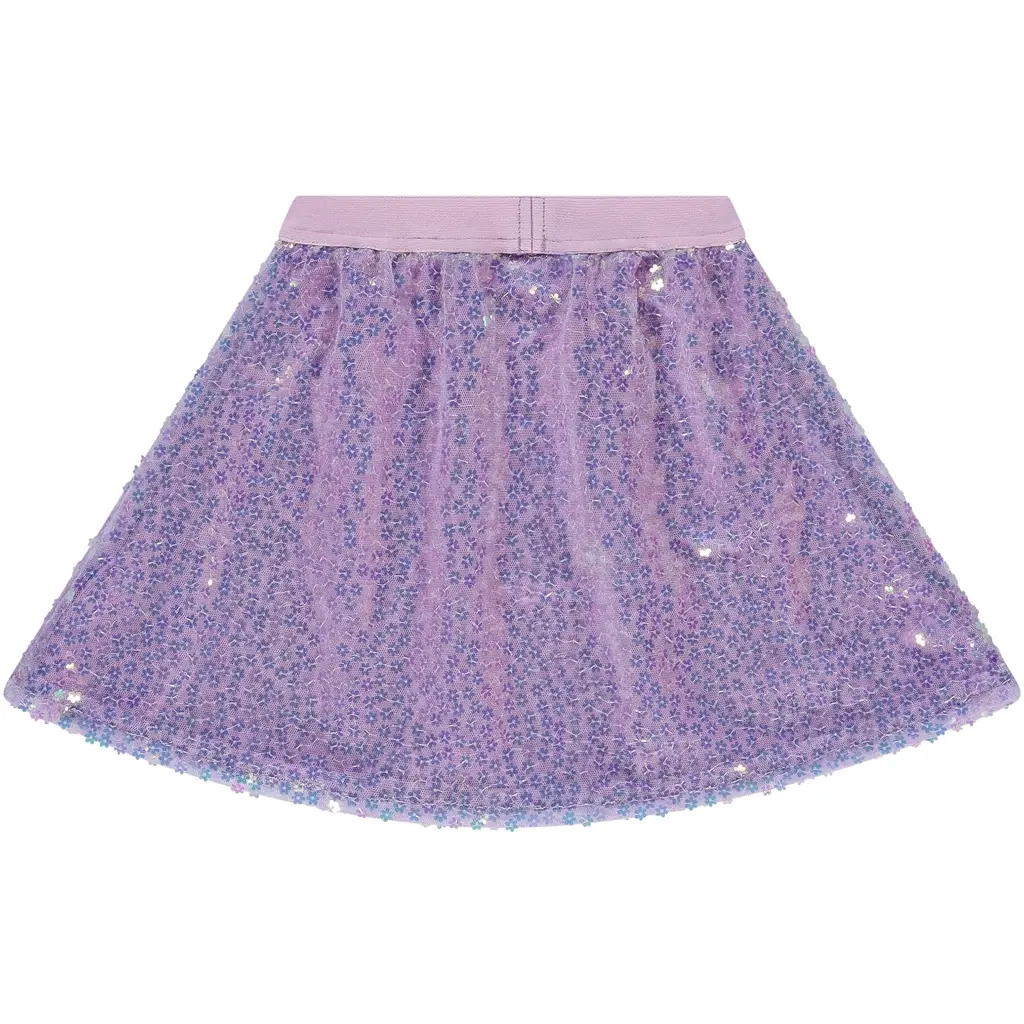 Rokje pailletten (lilac)
