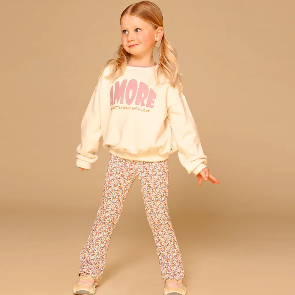 Broek flared (blush)