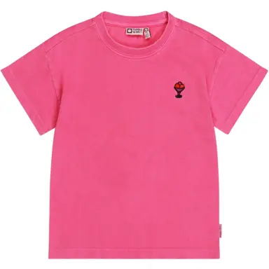 T-shirt Rouen Deux backprint (beetroot purple)