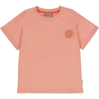 T-shirt Nautalis backprint (apricot blush)