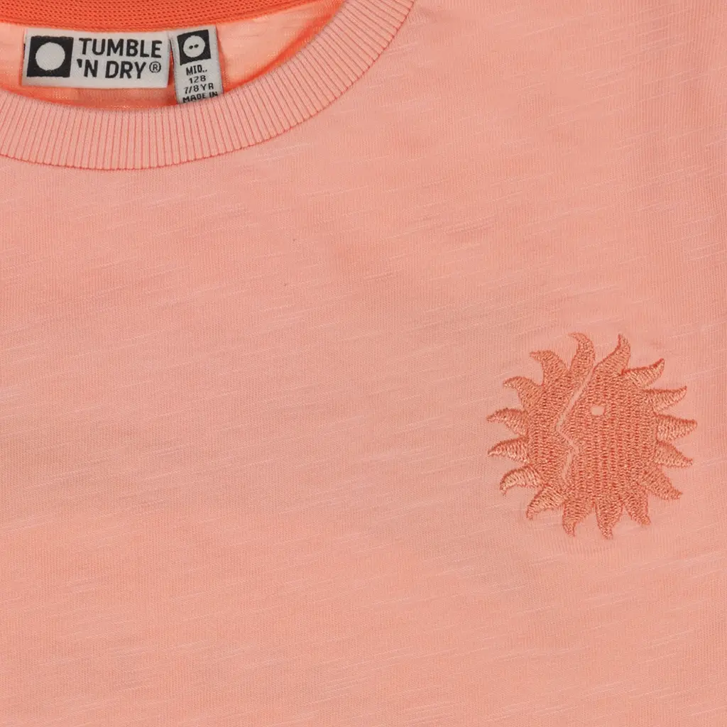 T-shirt Nautalis backprint (apricot blush)