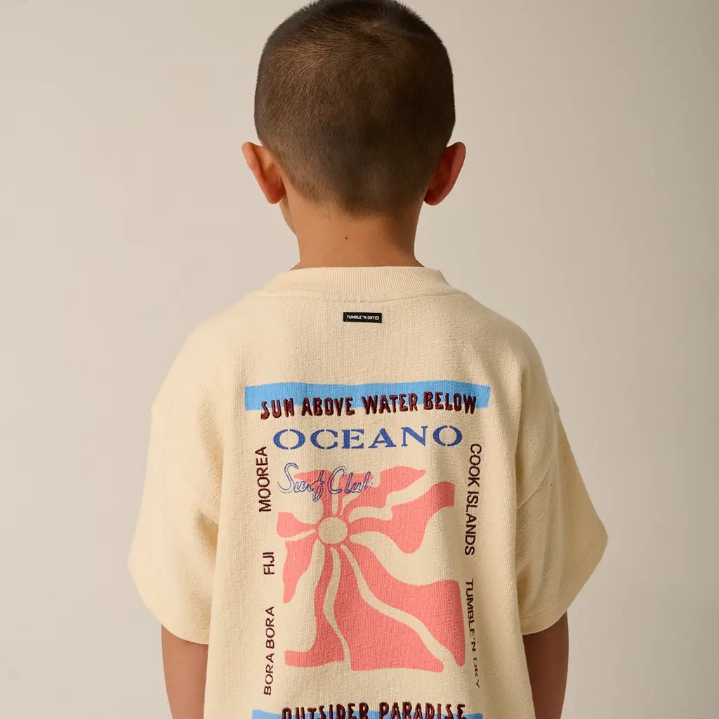 T-shirt Whitsundays backprint (sandshell)