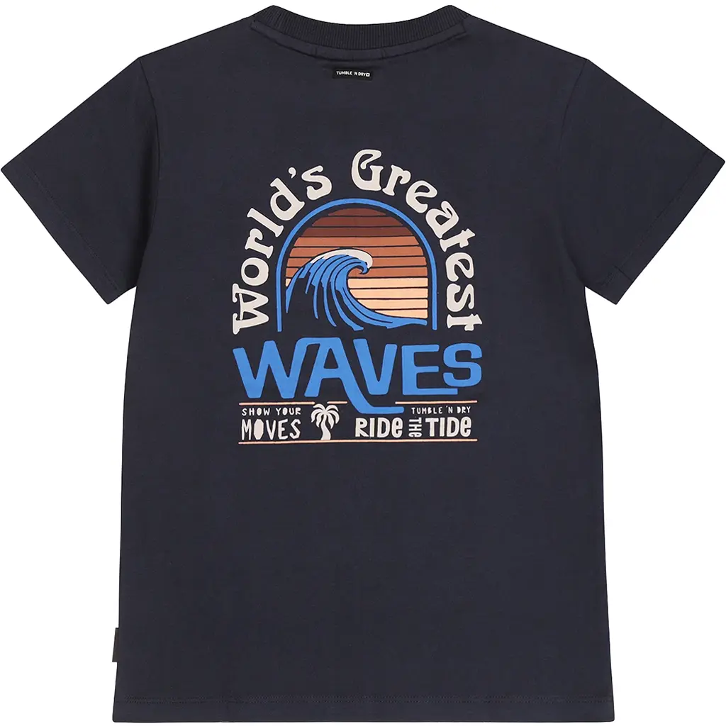 T-shirt Bondi Beach backprint (parisian night)