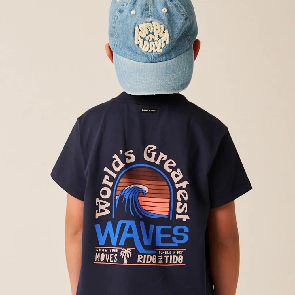 T-shirt Bondi Beach backprint (parisian night)